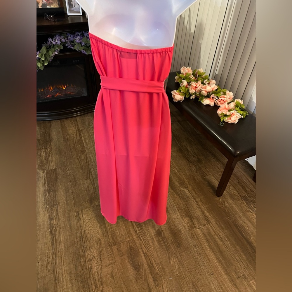 💕NWT💕 NEW YORK & CO., SWIMSUIT COVER-UP TUBE DRESS. - Picture 2 of 3